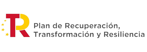 Logo plan de recuperación, transformación y resiliencia